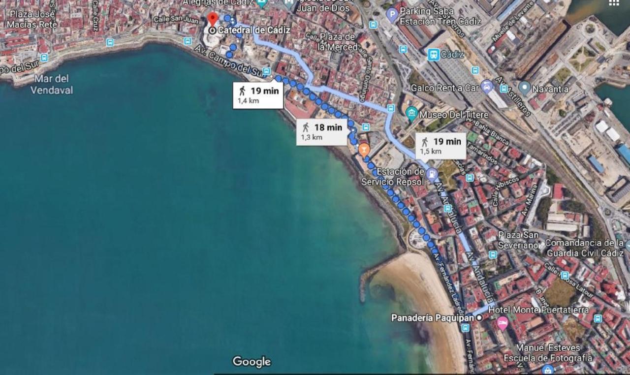 Cadiz Beach & Kids - Free Parking - Sea Views Ngoại thất bức ảnh